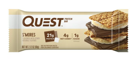 Quest Protein Bar, Smores, 20g Protein, 4 Ct