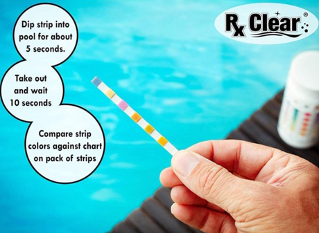 Rx Clear 3" Stabilized Chlorine Tablets - 50 lb Bucket, Swimming Pool